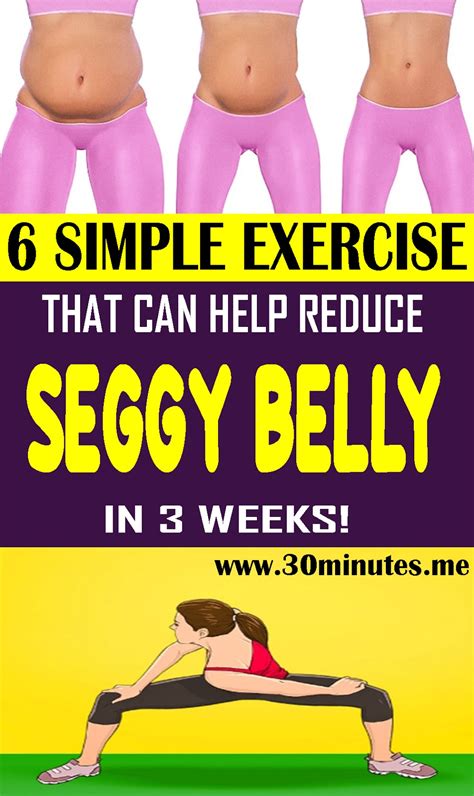 6 Simple Exercise That Can Help Reduce A Saggy Belly In Only 3 Weeks Health And Wellness