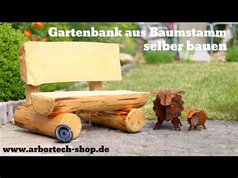 Einfache schuppen für gartengeräte bauen kann jeder. Video: Rustikale Gartenbank aus Baumstämmen selber bauen