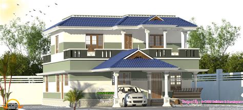 2048 Sq Ft 3 Bedroom Kerala Home Design Kerala Home Design And Floor