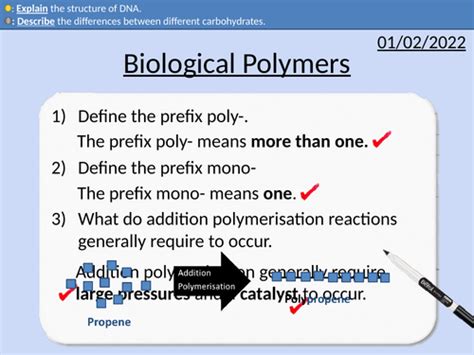 Gcse Chemistry Biological Polymers Teaching Resources