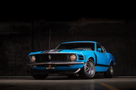 For Sale 1970 Ford Mustang Boss 302 Grabber Blue 302ci V8 4 Speed