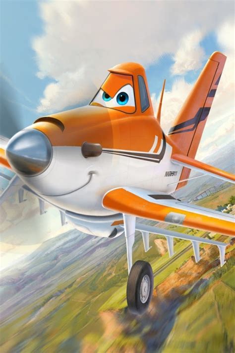 Planes 2013 Disney Dusty Crophopper Wallpaper For Iphone 4s