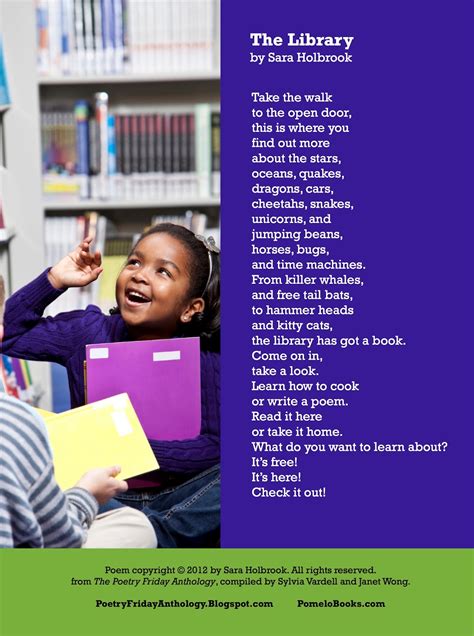 Poetry for Children: School Library Month