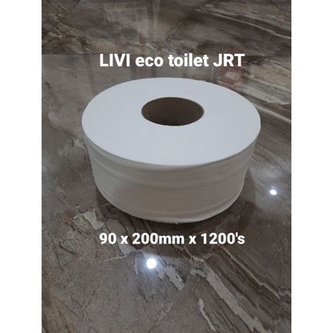 Jual Tisu Tissu Tissue Livi Eco Toilet Jrt Jumbo Rol Gulung Sheets Shopee Indonesia