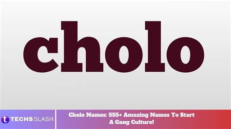 Cholo Names 555 Amazing Names To Start A Gang Culture