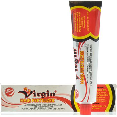 It takes care of the itchiness. Virgin Hair Fertilizer 125 g