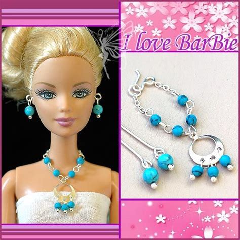 Barbie Doll Necklaces Barbie Doll Jewelry Set Barbie Necklace And