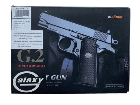 G2 Metal Airsoft Bb Gun Pistol Blue Bbgunsexpress