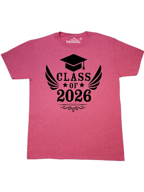 Inktastic Class Of 2026 With Graduation Cap And Wings T Shirt
