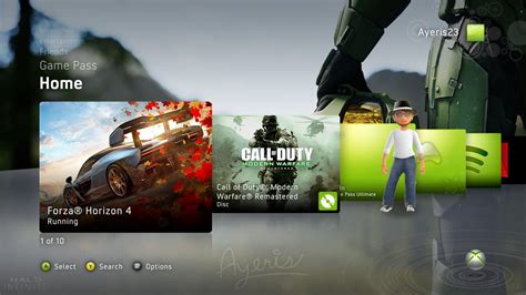 Random Xbox 360 Dashboard Gets Modern Twist In New Concept Art