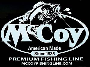 Mccoy Sticker Actual Size 4 X 2 75 Mccoy Fishing