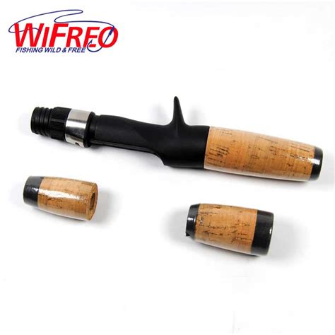 How to use a fishing rod. Wifreo 1Set Soft Cork Split Grip Rod Handle Baitcast ...