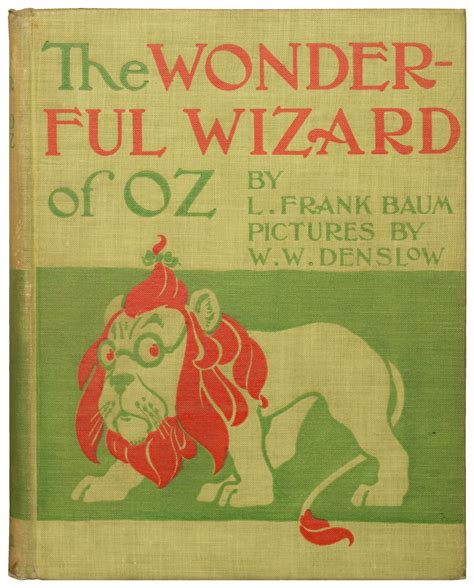 The Wonderful Wizard Of Oz L Frank Baum First Edition