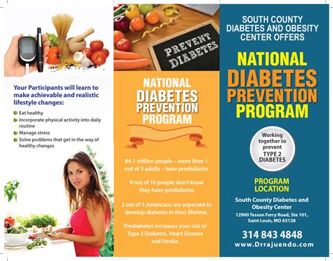 Elegant Playful Flyer Design For South County Diabetes And Obesity