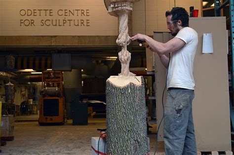 Whittling Wood Experts Tree Sculpture Puts Unique Spin On Wood Carving