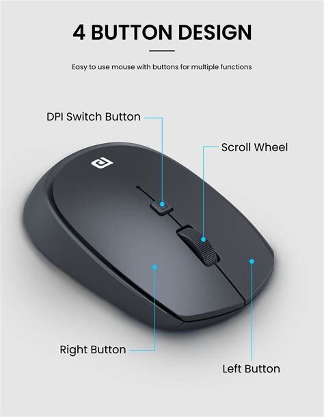 Shop For Toad 23 Wireless Mouse For Laptop Portronics