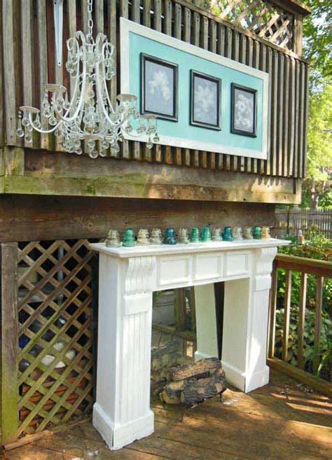 Top 16 Attractive Ways To Decorate Your Outdoor Space With Mantel Woohome