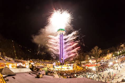 Ring In The New Year In Gatlinburg Tennessee Featuring Ball Drop And