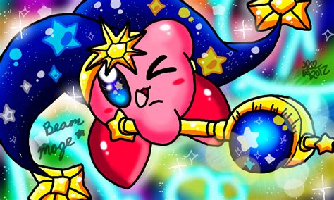 My Beam Mage Kirby By Dedennelolitaarts98 On Deviantart
