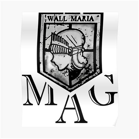 Mag Wall Vintage Wall Maria Logo Poster For Sale By Paulwilliamcole