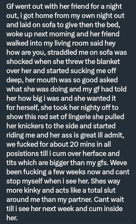 Pervconfession On Twitter He Fucks His Girlfriends Friend