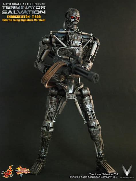 Hot Toys Mms97 Terminator Salvation Endoskeleton T 600 Martin Laing
