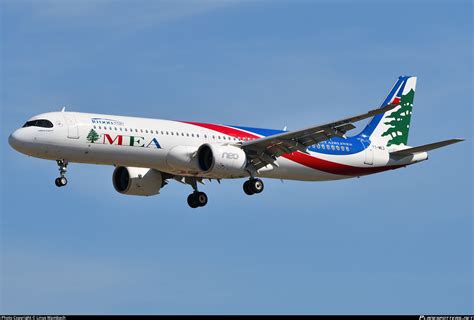 T7 Me3 Mea Middle East Airlines Airbus A321 271nx Photo By Linus