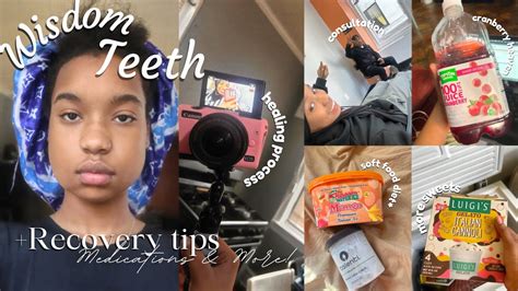 Vlog I Got All My Wisdom Teeth Removed Recovery Tips 🌱🦷 Youtube
