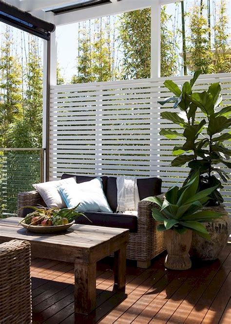 70 Creative Diy Backyard Privacy Ideas On A Budget Outdoor Rooms Outdoor Privacy Patio Deck