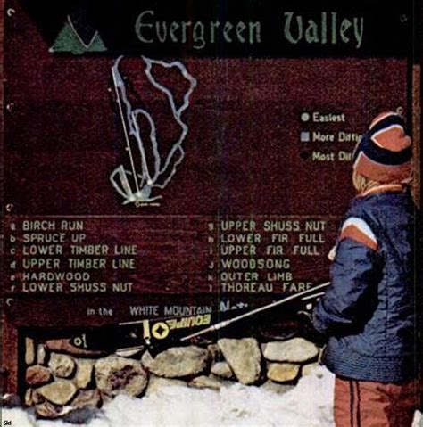 Evergreen Valley Ski Resort History Maine