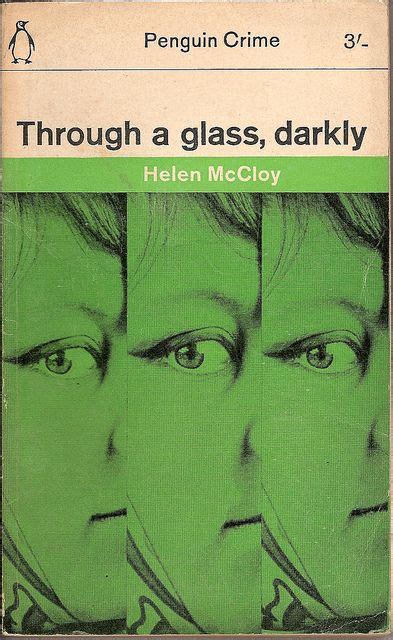 Through A Glass Darkly Penguin Book Cover Penguin Books Covers Vintage Book Covers