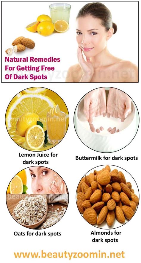 Natural Remedies For Getting Free Of Dark Spots Beautyzoomin Brown