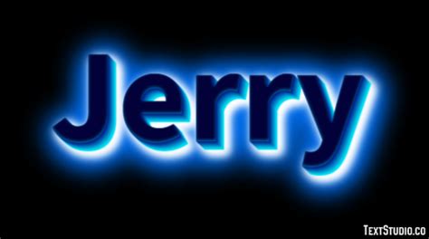 Jerry Text Effect And Logo Design Name Textstudio