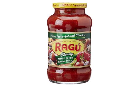 Ragu Chunky Mamas Special Garden Sauce Glass Jar 680 Grams Reviews