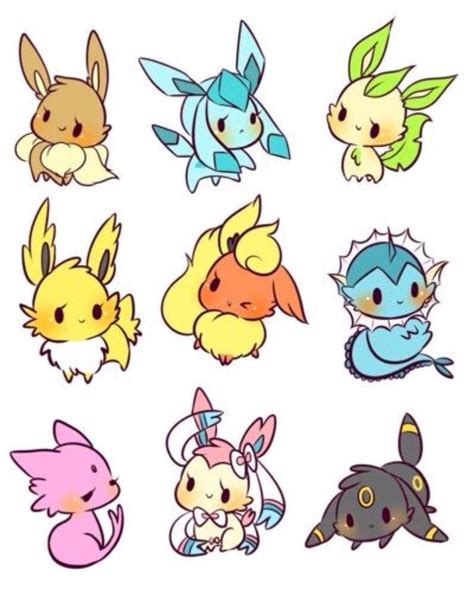 Pokémon Kawaii Arte Do Kawaii Kawaii Anime Pokemon Art Pokemon