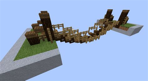 Rope Bridges Schematic Minecraft Map