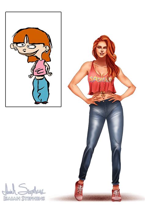 Sarah From Ed Edd N Eddy 90s Cartoon Characters As Adults Fan Art Popsugar Love And Sex Photo 8