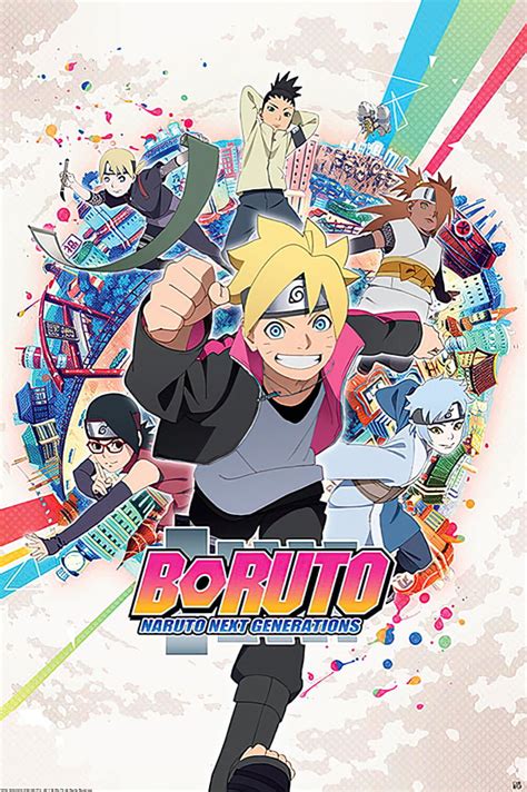 Boruto Naruto Next Generation Tv Show Poster Boruto And Friends