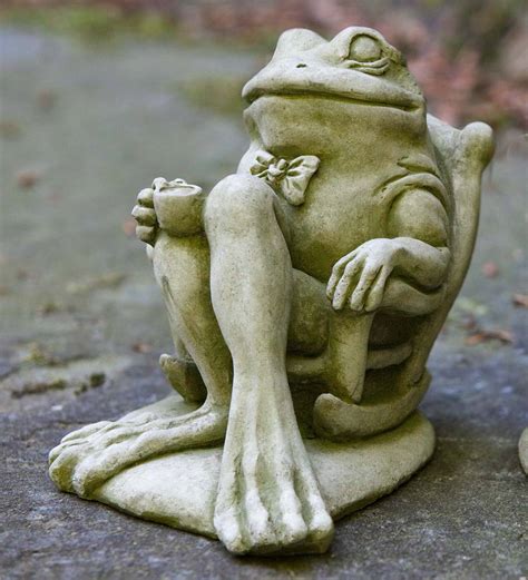Usa Made Cast Stone Frog Garden Statues All Statues