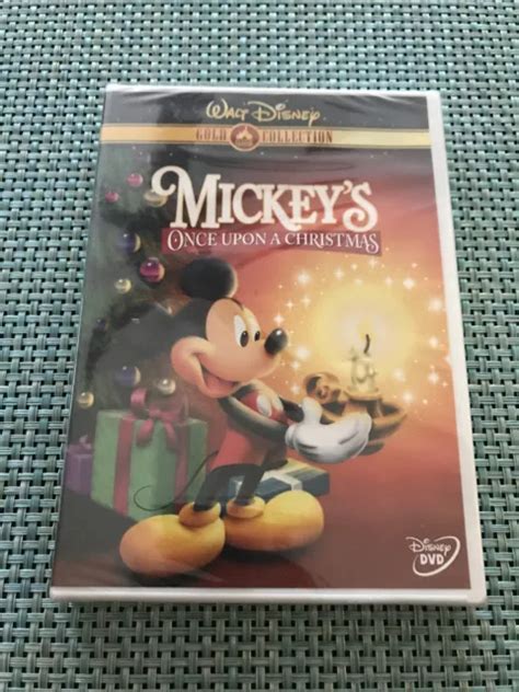 Mickeys Once Upon A Christmas Dvd 2003 Gold Collection Edition New