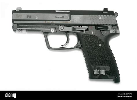 Hk P 8 9x19 Pistol Handgun Hand Gun Stock Photo Alamy