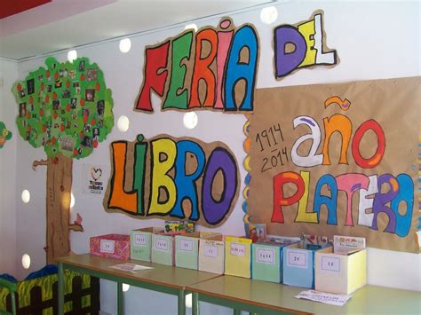 Celebra la fiesta, reserva un libro en tu librería y fomenta la accesibilidad, producción y difusión de actividades sobre día del libro 23 de abril. murales escolares para el dia del libro - Buscar con ...