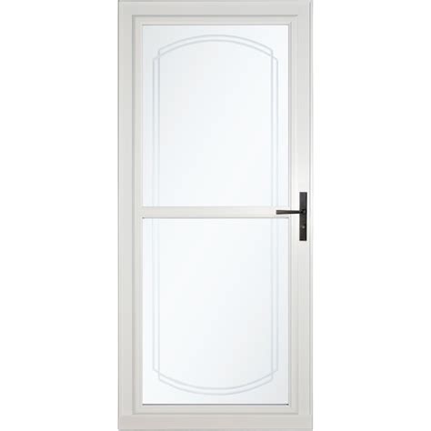 Larson Tradewinds Selection 36 In X 81 In White Full View Retractable