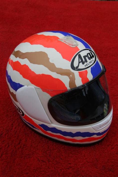 Racing helmets motorcycle helmets arai helmets helmet paint custom helmets yamaha motorcycles helmet design riding gear buckets. Buy Arai Quantum Mick Doohan 1994 mark 1 race replica ...