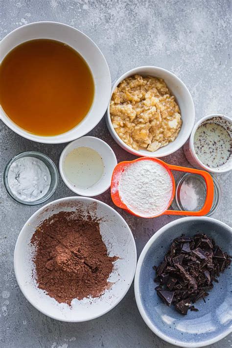 Add the sugar, flax egg, and vanilla. Vegan Chocolate Banana Bread (Gluten-free) | Earth of Maria