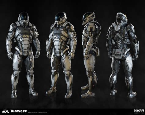 Mass Effect Andromeda Art Dump Armor Concept Mass Effect