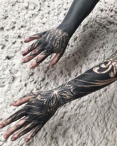 Incredible New Dark Hand And Arm Tattoo By Our Friend Young Hearted