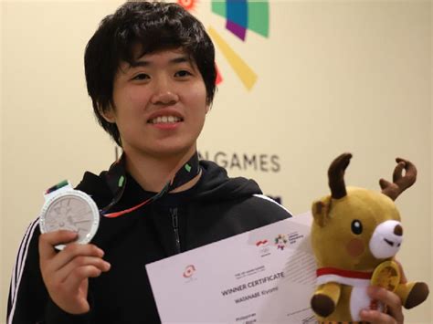 She just might be the first from the country to medal, too. Kiyomi Watanabe scores PHL's 1st silver in Asian Games judo