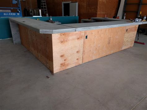 Redoing the floors and bar top totally changed the look of the place, littlefield says, and really contractor: I taught myself how to pour a concrete bar-top for my ...