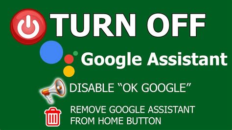 Ways To Disable Turn Off Google Assistant On Android Device